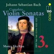 J S Bach - Complete Violin Sonatas Vol 3