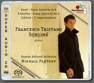Ravel / Prokofiev - Piano Concertos | Pentatone PTC5186080