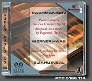 Rachmaninov - Piano Concerto no.2, Paganini Variations | Pentatone PTC5186114
