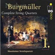 Burgmuller - Complete String Quartets Vol 1