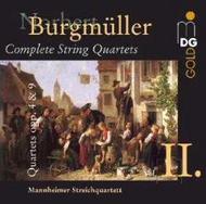 Burgmuller - Complete String Quartets Vol 2 | MDG (Dabringhaus und Grimm) MDG3360994