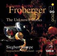 Froberger - The Unknown Works Vol. 1 | MDG (Dabringhaus und Grimm) MDG3411186