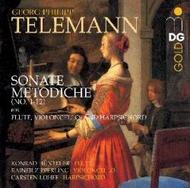 Telemann - Sonate Metodiche (Nos. 1 - 12) for flute, violoncello & harpsichord