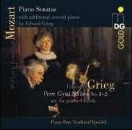 Mozart / Grieg - Piano Sonatas (with additional second Piano by Edward Grieg)