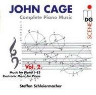 Cage - Complete Piano Music Vol.2: Music for Piano 1-85
