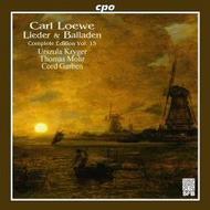 Loewe - Complete Lieder and Balladen Vol.15 | CPO 9994122