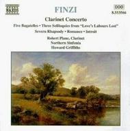Finzi - Clarinet Concerto, etc | Naxos 8553566