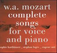 Mozart - The Complete Songs for voice & piano