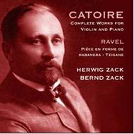 Georgy Catoire - Complete works for violin & piano