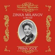 Zinka Milanov in Recital | Nimbus - Prima Voce NI7948