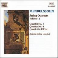 Mendelssohn - String Quartets vol. 2 | Naxos 8550862