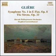 Gliere - Symphony no.1, The Sirens | Naxos 8550898