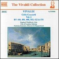 Vivaldi - Cello Concertos vol. 2 | Naxos 8550908