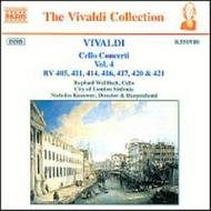 Vivaldi - Cello Concertos vol. 4 | Naxos 8550910