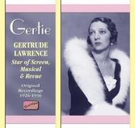 Lawrence - Star of Screen, Musical & Review 1926-36