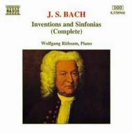 JS Bach - Inventions & Sinfonias - Complete | Naxos 8550960