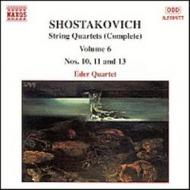 Shostakovich - String Quartets Nos.10, 11 & 13 | Naxos 8550977