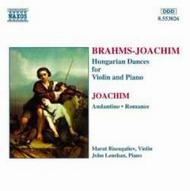 Brahms - Hungarian Dances For Violin & Piano | Naxos 8553026