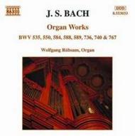 Bach - Organ Works | Naxos 8553033