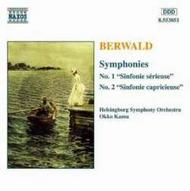 Berwald - Symphonies 1 & 2, Overture to Estrella de Soria | Naxos 8553051