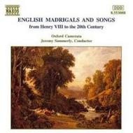 English Madrigals & Songs