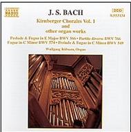 Bach - Kirnberger Chorales vol. 1 | Naxos 8553134