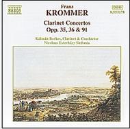 Krommer - Clarinet Concertos | Naxos 8553178