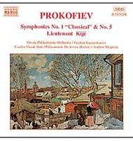 Prokofiev - Symphonies 1 & 5, Lieutenant Kije | Naxos 8553218