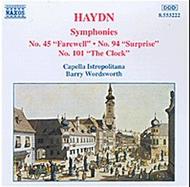 Haydn - Symphonies Nos.45, 94 & 101 | Naxos 8553222
