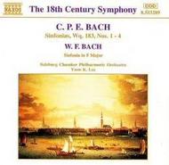 CPE Bach / WF Bach - Sinfonias | Naxos 8553289