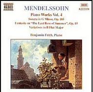 Mendelssohn - Piano Works vol. 4
