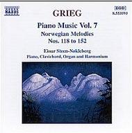 Grieg - Piano Music Vol 7 | Naxos 8553393