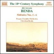 JA Benda - Sinfonias 1-6 | Naxos 8553408
