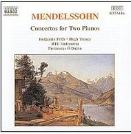 Mendelssohn - Concertos for two Pianos | Naxos 8553416