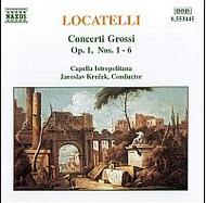 Locatelli - Concerti Grossi Op.1 nos.1 - 6 | Naxos 8553445
