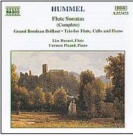 Hummel - Flute Sonatas | Naxos 8553473