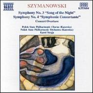 Szymanowski - Symphonies Nos.3 & 4 | Naxos 8553684