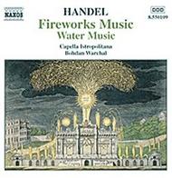 Handel - Fireworks & Water Music | Naxos 8550109