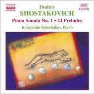 Shostakovich - Piano Sonata No. 1, 24 Preludes, Op. 34 | Naxos 8555781