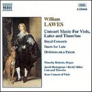 Lawes - Consort Music For Viols, Lutes & Theorbos | Naxos 8550601