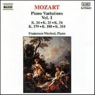 Mozart - Piano Variations vol. 1 | Naxos 8550611