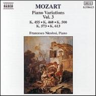 Mozart - Piano Variations vol. 3 | Naxos 8550613
