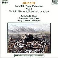 Mozart - Compete Piano Concertos vol.8 | Naxos 8550208