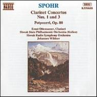 Spohr - Clarinet Concertos Nos.1 & 3 | Naxos 8550688