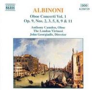 Albinoni - Oboe Concertos vol. 1 | Naxos 8550739