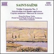 Saint-Sans - Violin Concerto No.3 | Naxos 8550752