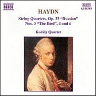 Haydn - String Quartets Op.33 Russian Nos.3, 4 & 6 | Naxos 8550789