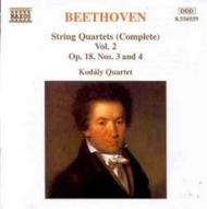Beethoven - String Quartets vol. 2 | Naxos 8550559