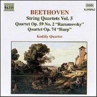 Beethoven - String Quartets vol. 5 | Naxos 8550562