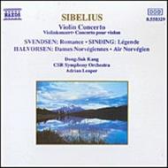 Sibelius, Halvorsen, Sinding, Svendsen - Violin Concertos | Naxos 8550329